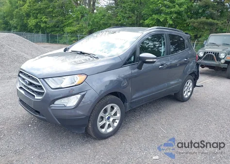 2021 Ford Ecosport Se from USA, damaged, VIN MAJ6S3GL8MC400405